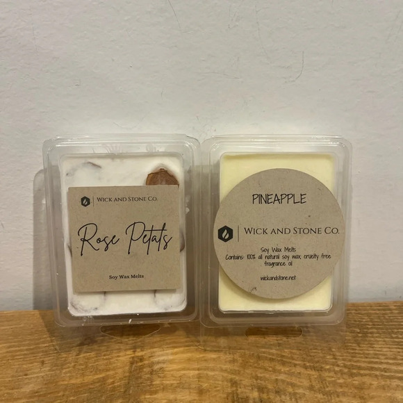 Wick‎ and stone co. Natural hand made wax melts NWT - Picture 1 of 2